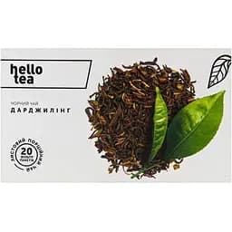 Чай чорний Hello Tea Дарджилінг 50 г (20 шт. х 2.5 г) (930234)