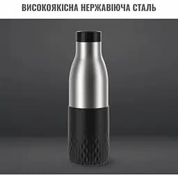 Термопляшка Tefal Bludrop 700 мл чорна (N3111110) - мініатюра 4