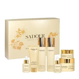Подарунковий набір косметики по догляду за обличчям для жінок Sadoer Honey Luxury