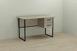 Комп'ютерний стіл Ferrum-decor Таккота 75x120x70 чорний ДСП Дуб Сонома 16мм (FRD-101945)