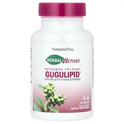 Гуггул Nature's Plus Gugulipid Herbal Actives 1000 мг 30 таблеток