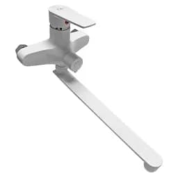 Смеситель для ванны Solone LAP7-A030 однорычажный пластик Белый 30412