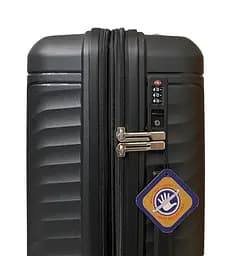 Валіза велика Snowball Snowball 49703 з поліпропілену 105+18 л 76×51×30 см Чорний - мініатюра 4