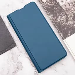 Шкіряний чохол-книжка GETMAN Elegant (PU) для Samsung Galaxy A14 4G/5G Синій - мініатюра 3