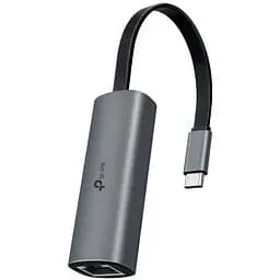 Мережевий адаптер TP-Link UE302C, Grey, Type-C 3.0 - RJ45 (2.5 Гбіт/с), 10 см