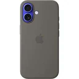 Чехол Apple Silicone Case with MagSafe для iPhone 16 Stone Gray (MYY33ZM/A) [116206]