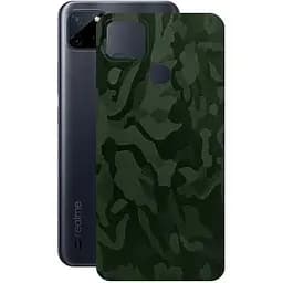 Захисна плівка StatusSKIN для Realme GT Neo Flash 2021 Корпус Вініл Камуфляж зелений