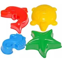 Формочки для піску ТехноК 2421 Різнокольоровий (2400409568015)