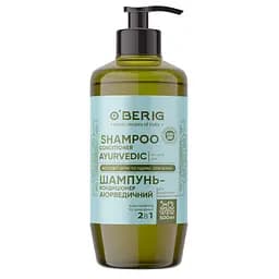 Шампунь-кондиціонер 2в1 O’BERIG Аюрведичний для відновлення та живлення волосся 500 мл