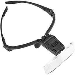 Лупа-очки бинокулярная с Led подсветкой 1 - 1.5 - 2 - 2.5 - 3.5Х Magnifier 9892B