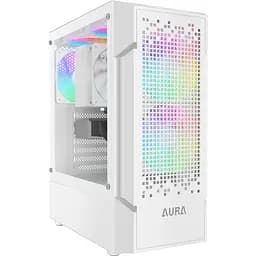 Корпус GAMDIAS AURA GC7 ARGB Tempered Glass White (4711514500684) Без БП - мініатюра 4