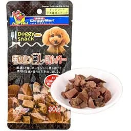 DoggyMan Steamed Duck Liver Bits доггимен утиная печень на пару лакомство для собак 0.03кг