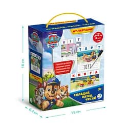 Навчальна гра Paw Patrol Складай, пиши, читай DoDo 200622 з маркером - мініатюра 2