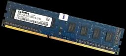 Оперативная память Elpida 2GB DDR3 1333MHz (EBJ20UF8BCF0-DJ-F) Б/У