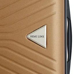 Валіза велика Semi Line 28 дюймів (L) ABS-Plastic Brown (T5693-3) - мініатюра 9