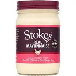 Майонез Stokes Real Mayonnaise, з оливковою олією, 345 г