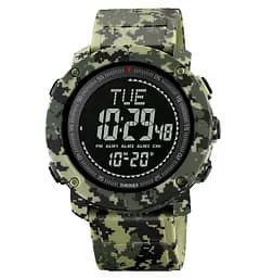 Чоловічий спортивний годинник з компасом Skmei 2095 (Камуфляж)