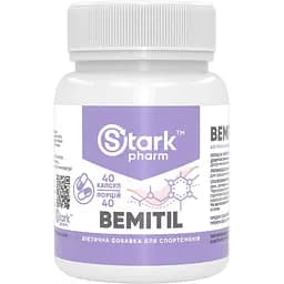 Дієтична добавка Stark Bemitil 250 мг 40 капсул