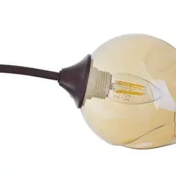 Люстра стельова Brille в спальню E27 60W BR (LK-678C/5) - мініатюра 3