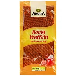 Вафли Alnatura с медом, органические, 175 г (912864)