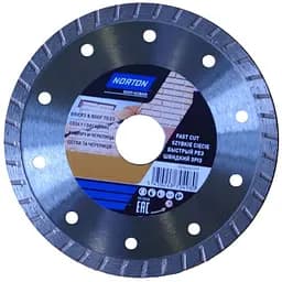 Диск алмазный Norton-Diy Bricks & Tiles турбо Ø=180/25.4/ 22.23мм (70184601280)