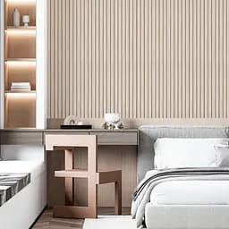 Рейка декоративна Wall Sticker PS 2900х120х12 мм Білий дуб SW-00001741 - мініатюра 7