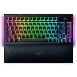 Клавіатура Razer BlackWidow V4 PRO Orange Switch Wireless/Bluetooth/USB UA Black (RZ03-05130100-R3M1) - мініатюра 1