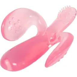 Прорезыватель для зубов Курносики Банан силикон розовый (7049 рож)