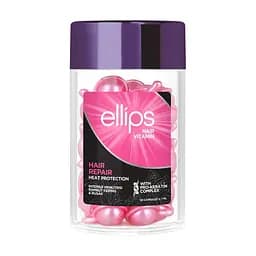 Витамины-масло для волос с Про-Кератиновым Комплексом Hair repair with pro keratin complex Ellips 50 шт