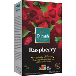 Чай черный Dilmah Малина 30 г (20 шт. х 1.5 г) (718983)