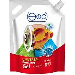 Універсальний рідкий засіб EFF Universal Washing Gel ВІО для автоматичного та ручного прання білизни 500 мл