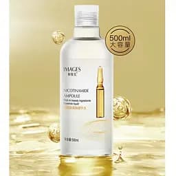 Нікотінамідовий ампульний тонер Images Nicotinamide Ampoule Toner, 500 мл - мініатюра 2