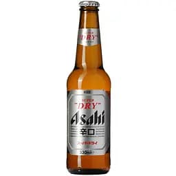 Пиво Asahi Super Dry світле 5.2% 0.33 л