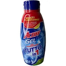 Гель для посудомоечной машины 3 в 1 с ароматом лимона Actiff Dishwasher Gel 8 x 720 мл