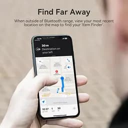 Пошук ключів, трекер гаманця Працює з Apple Find My (лише для iOS), змінний акумулятор, пошук предметів через Bluetooth для сумок - мініатюра 3