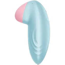 Вибратор для клитора Satisfyer Tropical Tip 8.5 см голубой