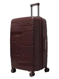 Валіза велика L поліпропілен Milano bag 0306 76×49×31см 82л Бордовий - мініатюра 2