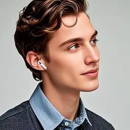 Навушники бездротові Hoco True wireless stereo headset EW83 білі - мініатюра 2