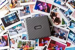 Принтер миттєвого друку Fujifilm Instax Link Wide Mocha Gray EX D (16719586) - мініатюра 9