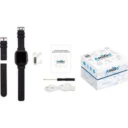 Смарт-годинник Amigo GO004 Splashproof Camera+LED Black (882418) - мініатюра 6