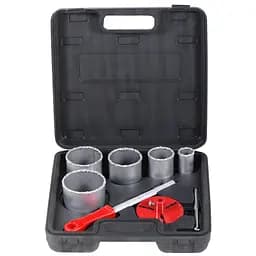 Набір коронок з вольфрамовим напиленням Sigma 5 шт (33, 53, 67, 73, 83 мм) (1512081)