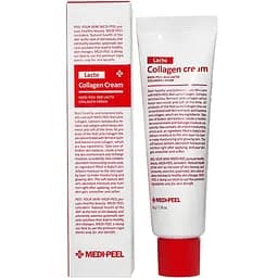 Крем для обличчя Medi-Peel Red Lacto Collagen Cream зміцнювальний з колагеном та лактобактеріями 50 мл - мініатюра 2