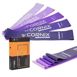 Резинки для фітнесу Cornix Mini Power Band набір 5 шт. 1-20 кг XR-0253 - мініатюра 4