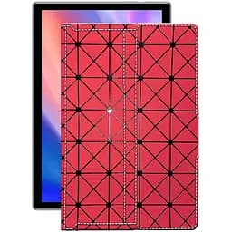 Чохол StatusCASE з екошкіри для планшету Teclast P20 HD Червоний ромб