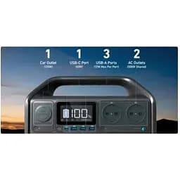 Портативна зарядна станція Anker 535 PowerHouse Portable Power Station 500W/512Wh 60041-ska - мініатюра 6