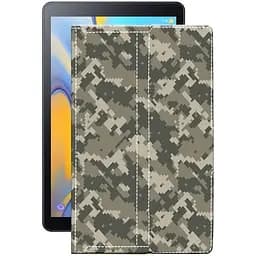 Чехол StatusCASE из экокожи для планшета Samsung Galaxy Tab A 10.5 (T590) Хаки-зеленый