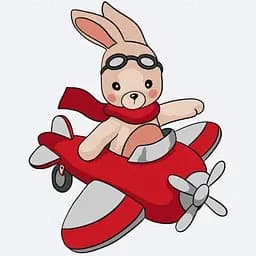 Картина за номерами Ideyka Маленький пілот 25x25 см (KHO6156)