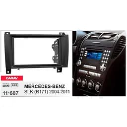 Перехідна рамка Mercedes-Benz SL-Klasse (R171) Carav 11-607 - мініатюра 4