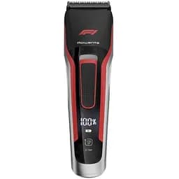 Машинка для підстригання волосся Rowenta Formula 1 сіро-червона (TN524MF0)