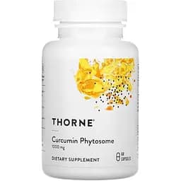 Натуральна добавка Thorne Curcumin Phytosome 1000 mg 60 капсул